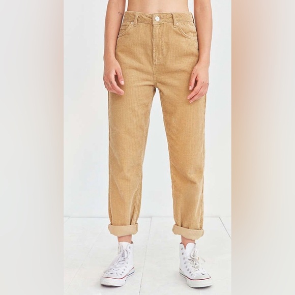 BDG Stone Color Corduroy Mom Pants size 28 - Picture 2 of 12
